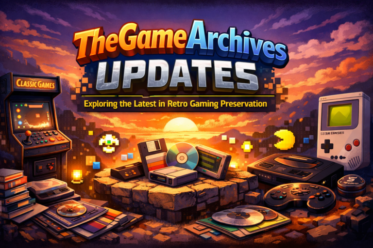 thegamearchives updates