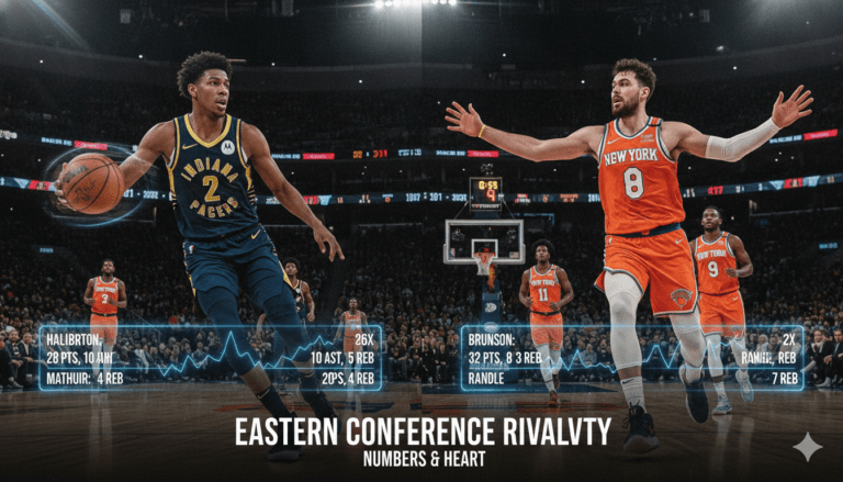 pacers vs knicks match player stats