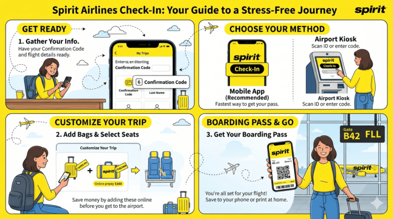 spirit airlines check in